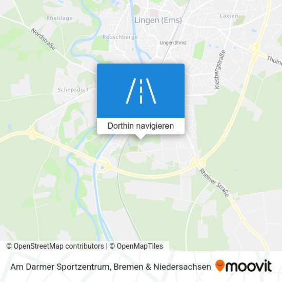 Am Darmer Sportzentrum Karte