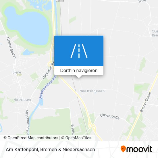 Am Kattenpohl Karte