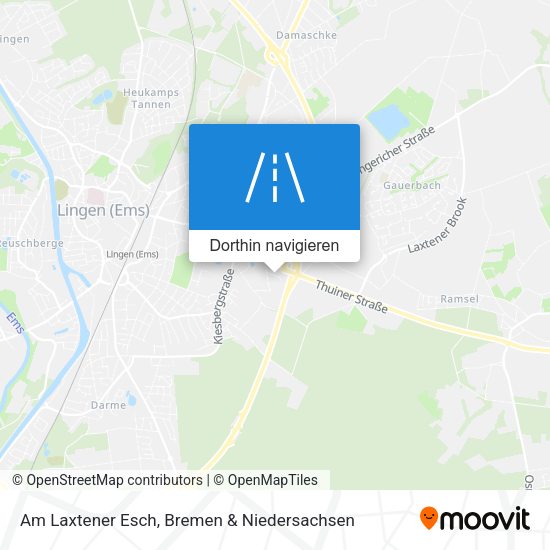 Am Laxtener Esch Karte