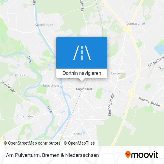 Am Pulverturm Karte