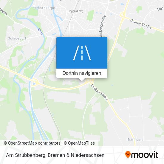 Am Strubbenberg Karte