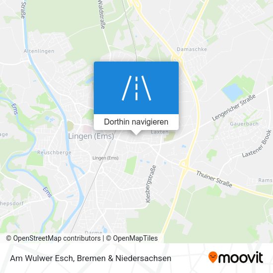 Am Wulwer Esch Karte