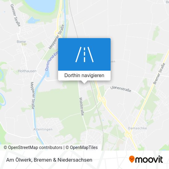 Am Ölwerk Karte