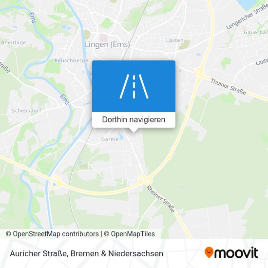 Auricher Straße Karte