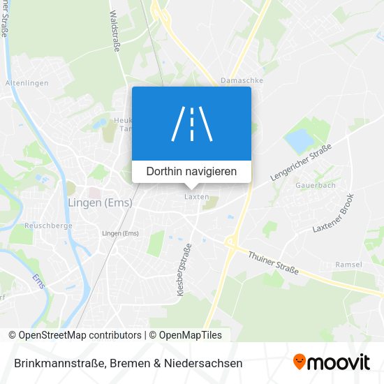 Brinkmannstraße Karte