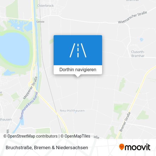 Bruchstraße Karte