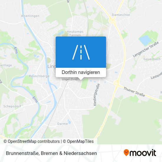 Brunnenstraße Karte