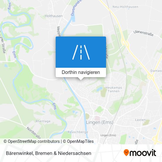 Bärenwinkel Karte