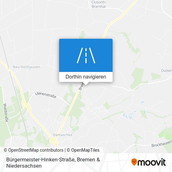 Bürgermeister-Hinken-Straße Karte