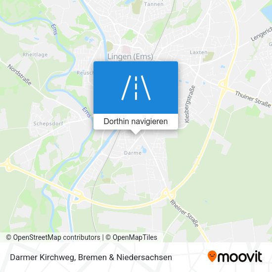 Darmer Kirchweg Karte
