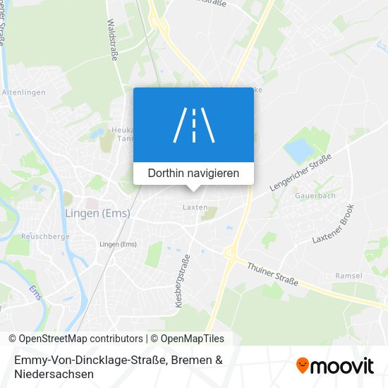 Emmy-Von-Dincklage-Straße Karte