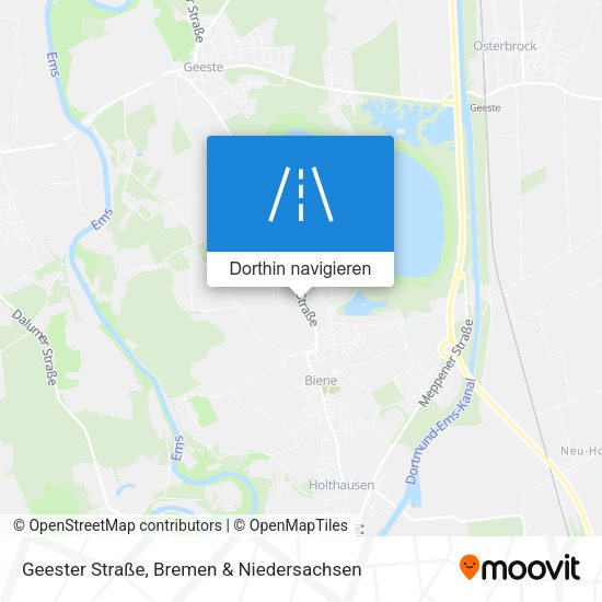 Geester Straße Karte