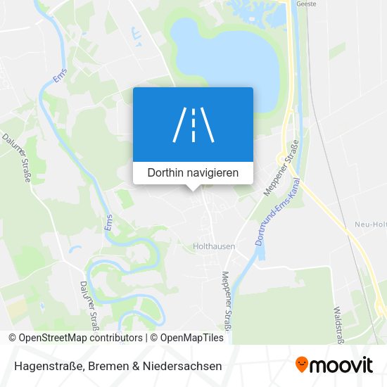 Hagenstraße Karte