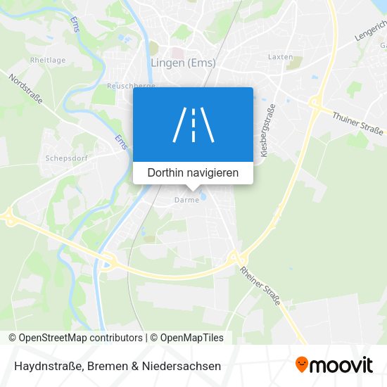 Haydnstraße Karte