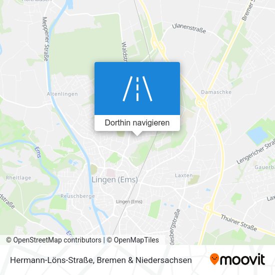 Hermann-Löns-Straße Karte