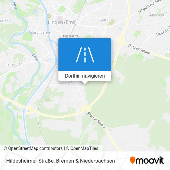 Hildesheimer Straße Karte