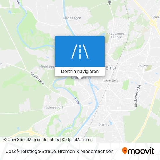 Josef-Terstiege-Straße Karte