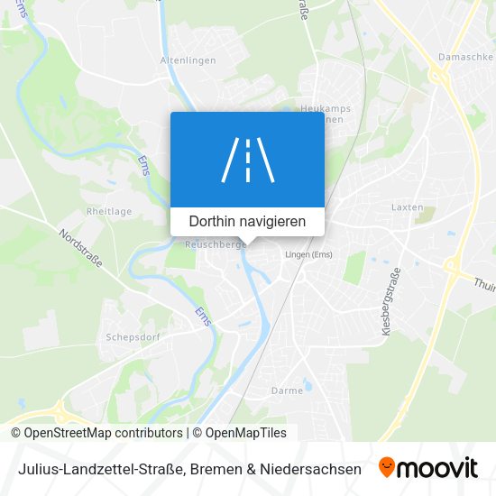Julius-Landzettel-Straße Karte