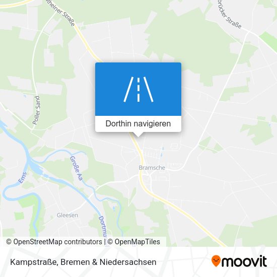 Kampstraße Karte