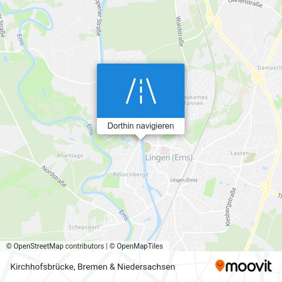 Kirchhofsbrücke Karte