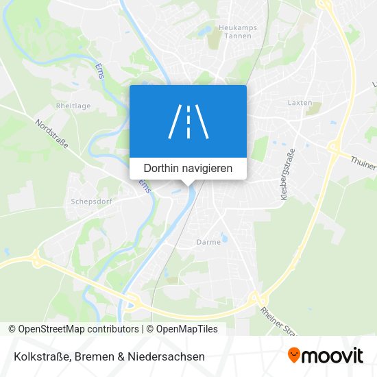 Kolkstraße Karte