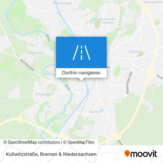 Kollwitzstraße Karte