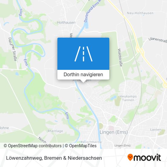 Löwenzahnweg Karte