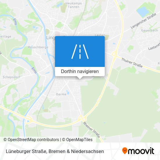 Lüneburger Straße Karte