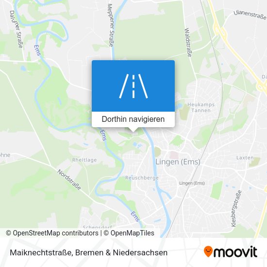 Maiknechtstraße Karte