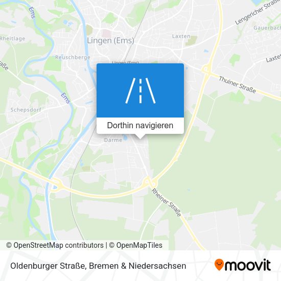 Oldenburger Straße Karte