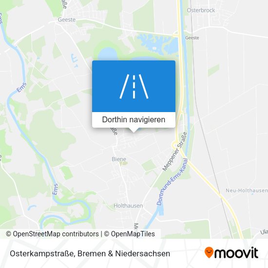 Osterkampstraße Karte
