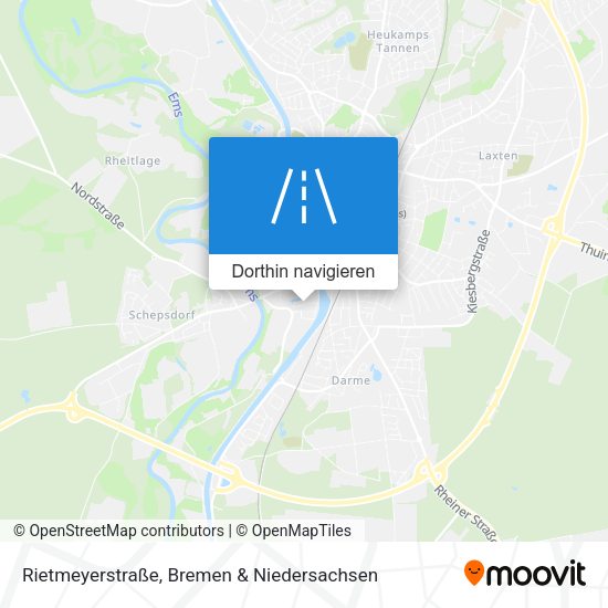 Rietmeyerstraße Karte