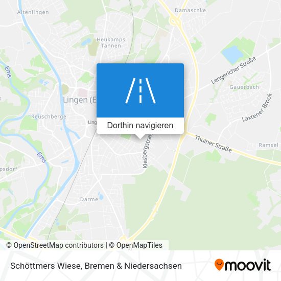 Schöttmers Wiese Karte