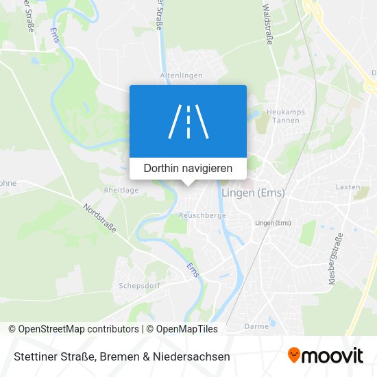 Stettiner Straße Karte