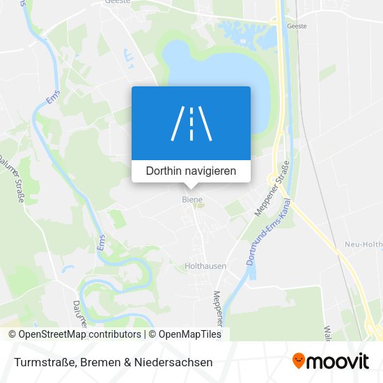Turmstraße Karte