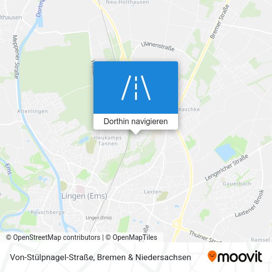 Von-Stülpnagel-Straße Karte