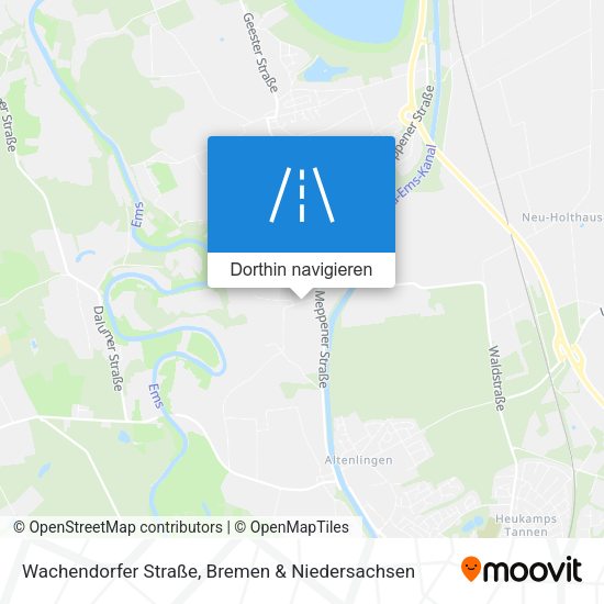 Wachendorfer Straße Karte