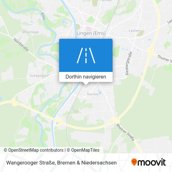 Wangerooger Straße Karte