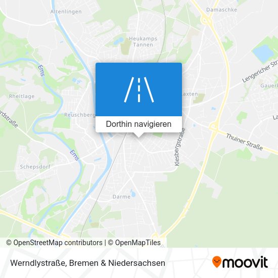 Werndlystraße Karte