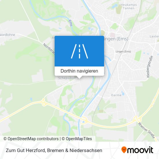 Zum Gut Herzford Karte