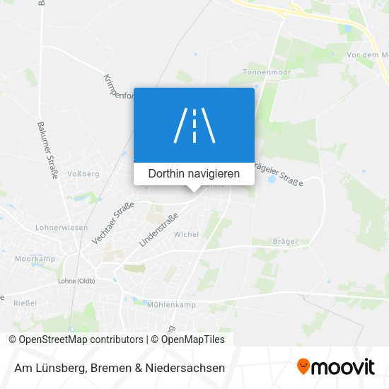 Am Lünsberg Karte