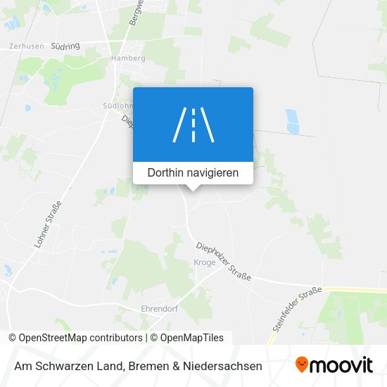 Am Schwarzen Land Karte