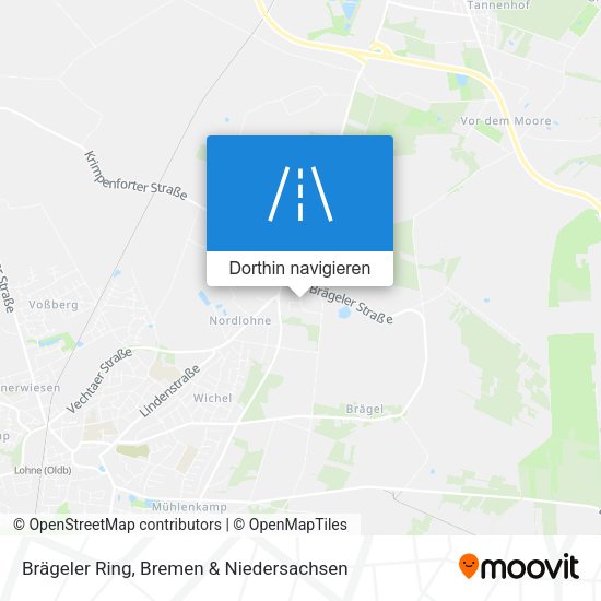 Brägeler Ring Karte