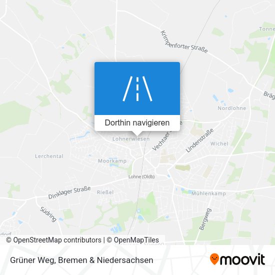 Grüner Weg Karte
