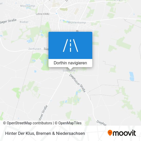 Hinter Der Klus Karte