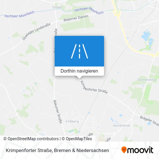 Krimpenforter Straße Karte