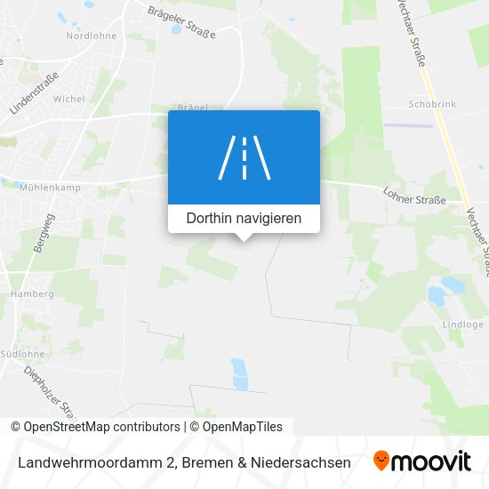 Landwehrmoordamm 2 Karte