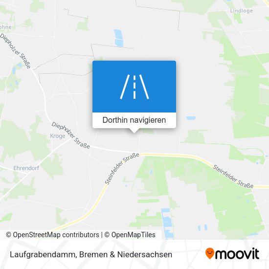 Laufgrabendamm Karte