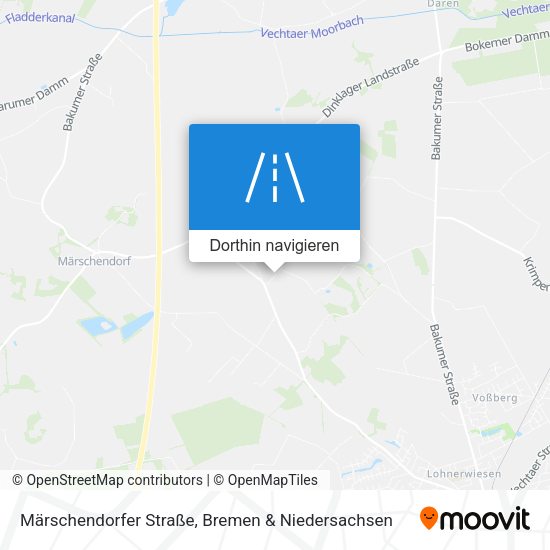 Märschendorfer Straße Karte