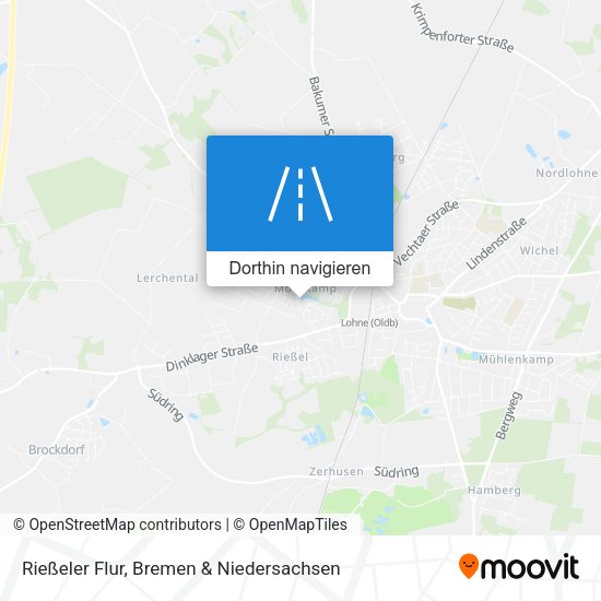 Rießeler Flur Karte